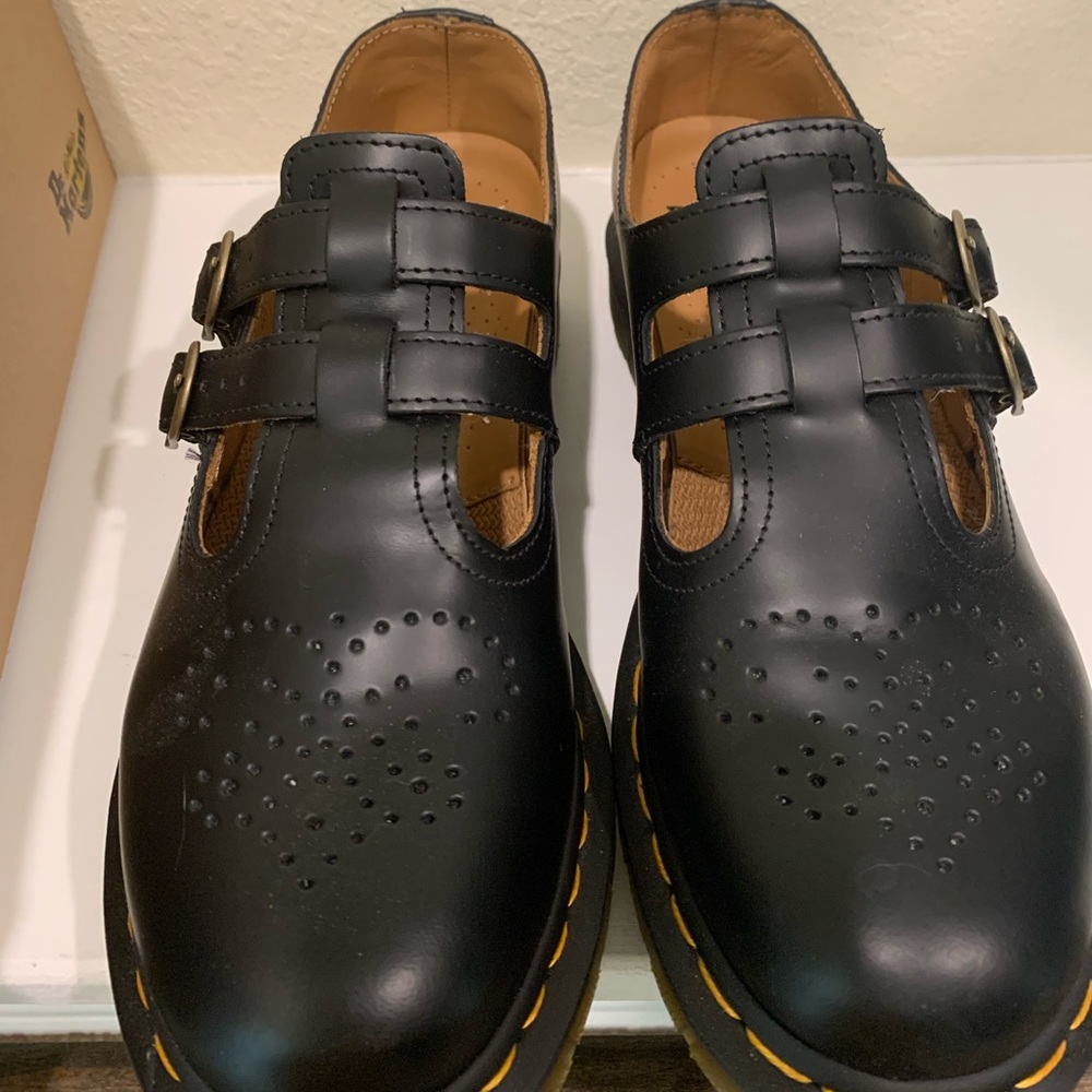 Dr. Martens 8065 Smooth Leather Mary Jane Shoes